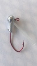 25 Pack 1/16 Weedless Crappie Jig Heads #2 Re...