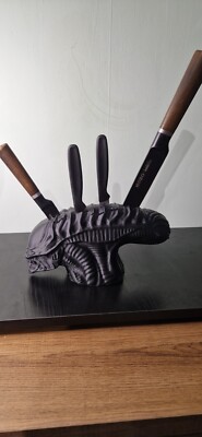 Messerhalter Alien Kopf 3D gedruckt, Eco Frendly, PLA, andere Farben sind verfügbar