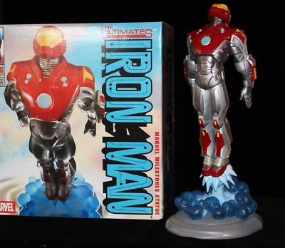 DIAMOND SELECT MARVEL MILESTONES THE ULTIMATES IRON-MAN STATUE FIGUR Rarität OVP