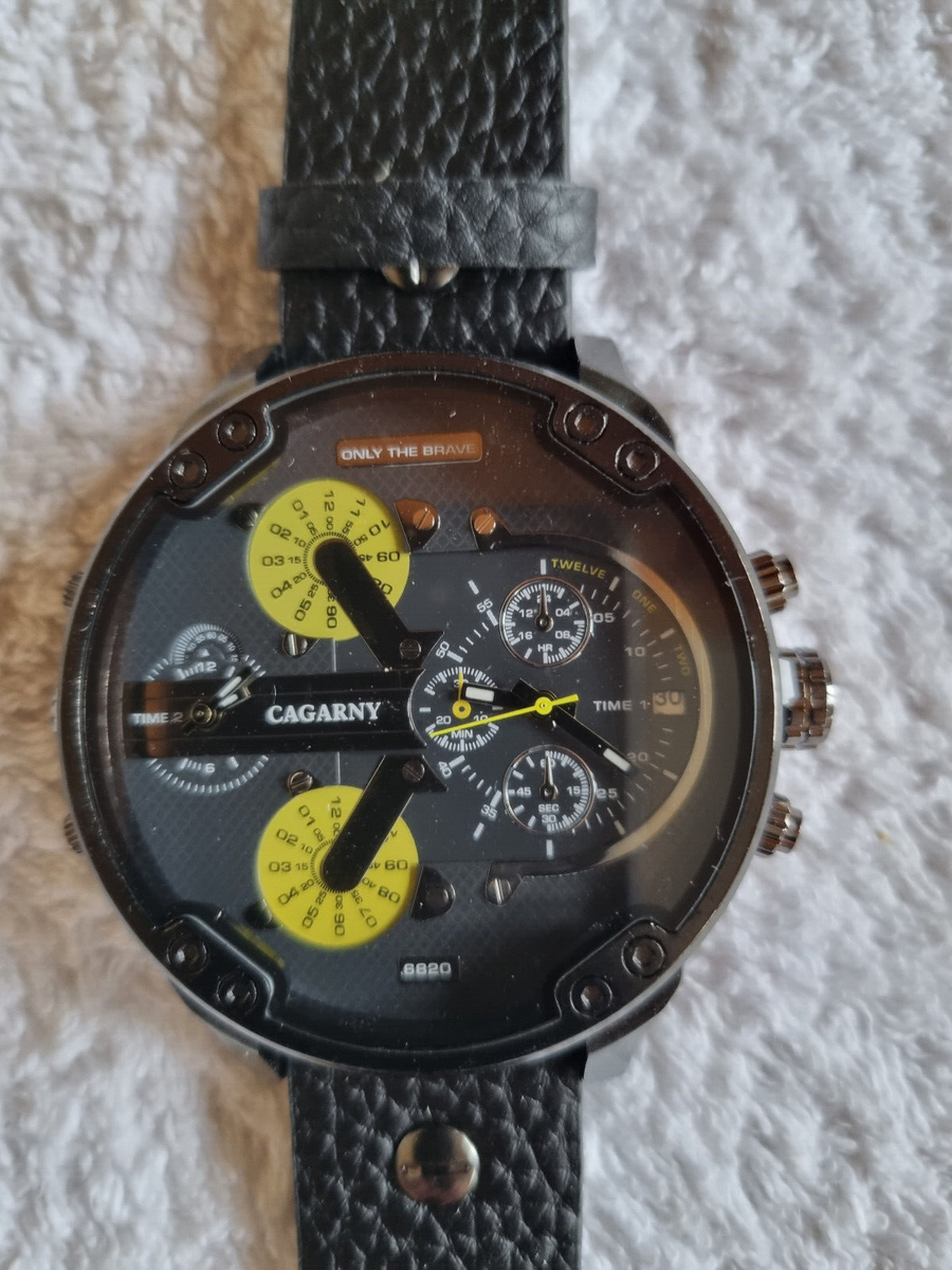 Cagarny 6820 Black Sports Watch