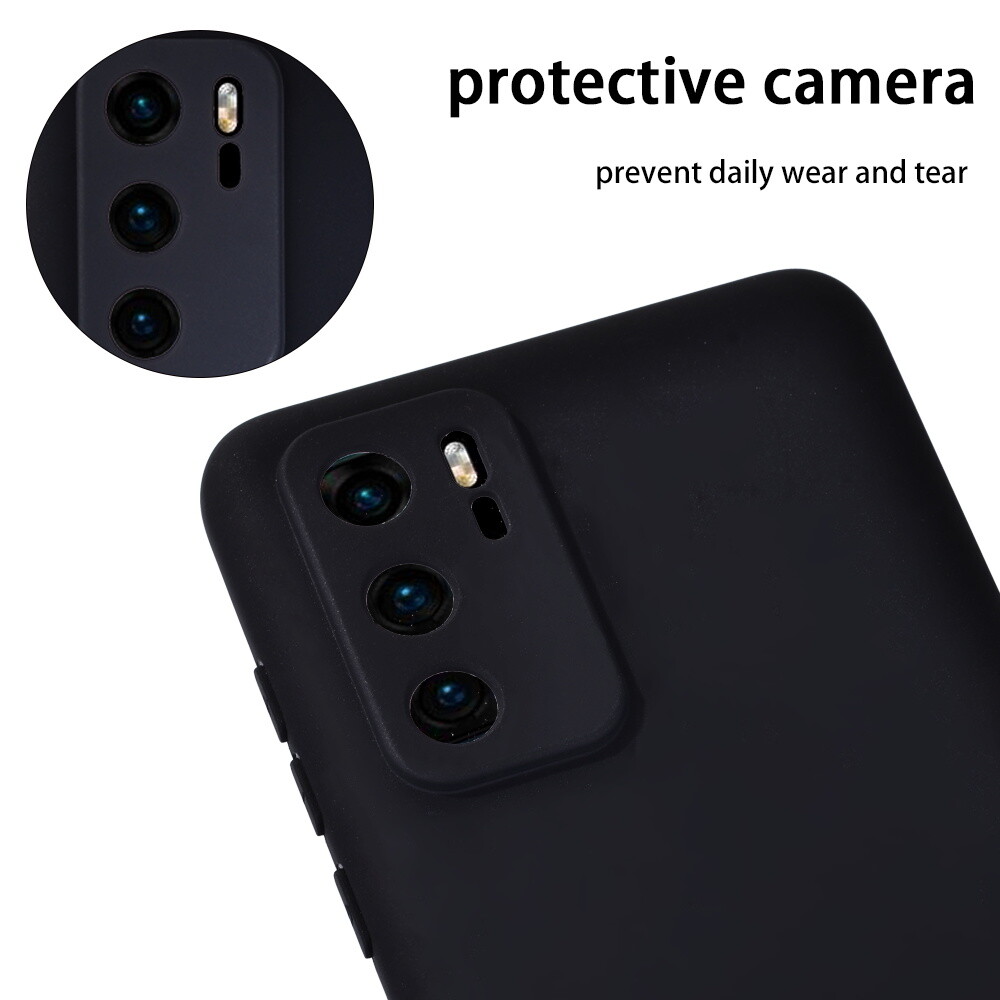 Custodia Per Telefono Con Supporto Per Anello Quadrato Placcato Per Huawei P30 P40 P20 Lite Pro - Foto 5
