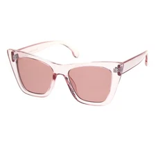 Womens Square Cateye Sunglasses Retro Chic Fashion Shades UV 400