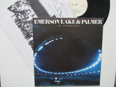 LP - EMERSO LAKE & PALMER - IN CONCERT / ARIOLA von 1979 '' WASHED '' #G30#