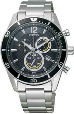 New CITIZEN Men's Watch Collection Eco-Drive Chronograph VO10 Series From Japan