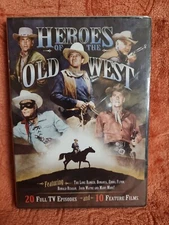 Heroes Of The Old West, 20 Full TV Episodes (DVD) John Wayne