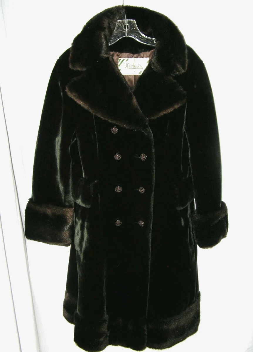 Borgazia faux fur best sale coat