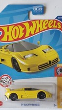 2022 Hot Wheels '94 Bugatti EB110 SS 65/250 Yellow HW Turbo 5/10 Ryu's Rides