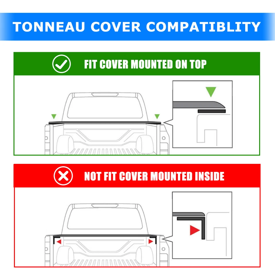 Full-Size Front Bed Rack Roll Bar For 1997 1998 1999 2000 2001-2025 Ford F-150 — 第 4/4 张图片