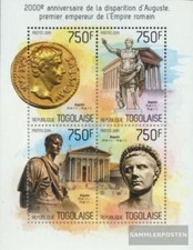 Togo 5717-5720 Feuille miniature (complète. édition) neuf avec gomme originale 2