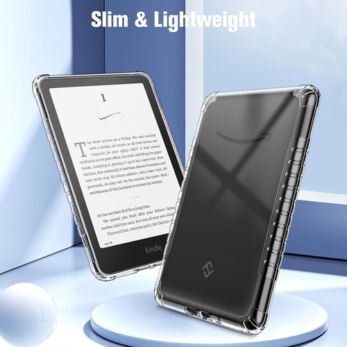 Case for 7" All-New Kindle Paperwhite (12th Gen, 2024) Slim Clear Flexible Case - 第 26/33 張圖片
