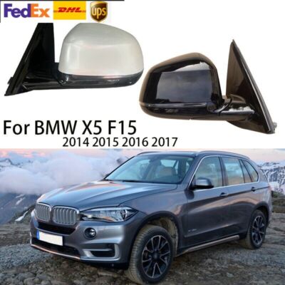 Door Mirror Rear View Mirror Assembly For BMW X5 F15 28i 35i 35d 30d 2014-2018