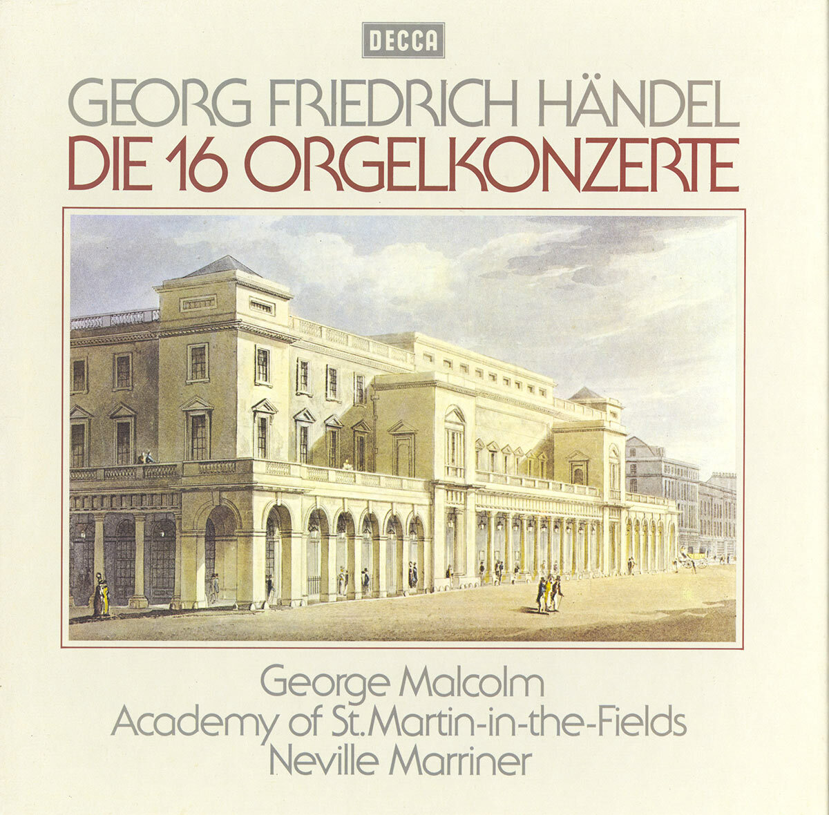 【中古】 Concertos / Various Artists 4LP Box HANDEL 16 Organ Concertos GEORGE MALCOLM MARRINER ASFM