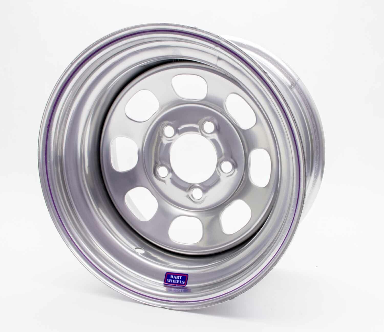 Bart Wheels 5335834-4 15X8 5-4X3/4 4In Bs Silver Painted