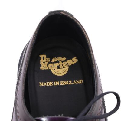 靴 Dr Martens Air Wair Made In England 26cm NEW RARE DR MARTENS Air Wair Wingtip Oxfords Shoes Sz. 9 Purple