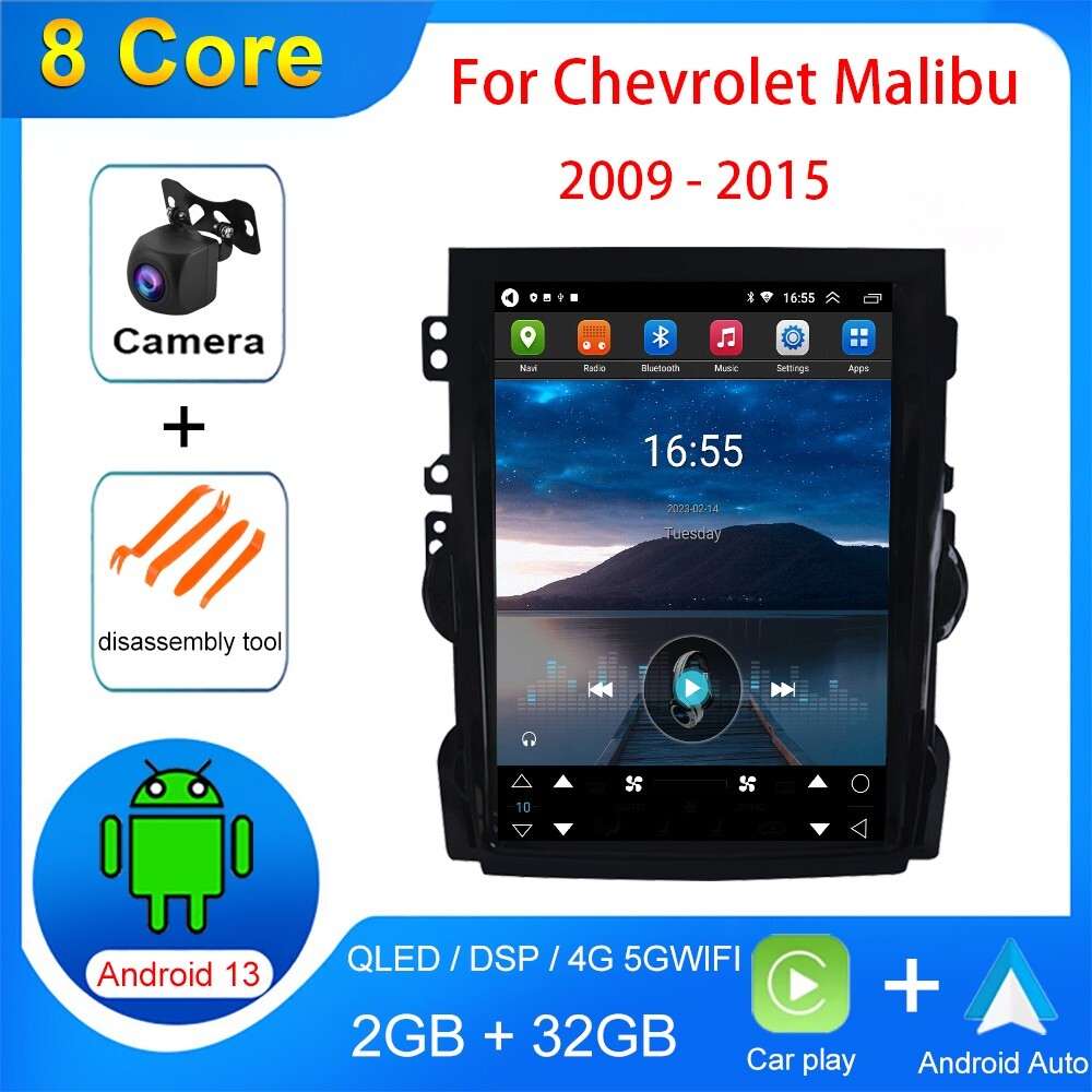 Android For Chevrolet Malibu 2009-2015 Car Radio GPS Navig V