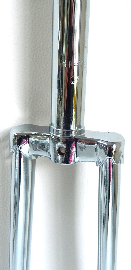 Sunlite Bicyclette Acier Route Fourche pour 27  Roues Chrome 1  x 200mm Pivot