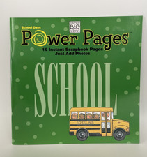 Me  My Big Ideas Power Pages - 16 - Instant Scrapbook Pages - School Days