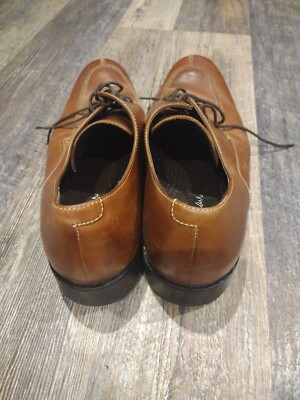 Cole Haan Air Oxford Lace Up Split Toe Brown Dress Shoes  display picture 1
