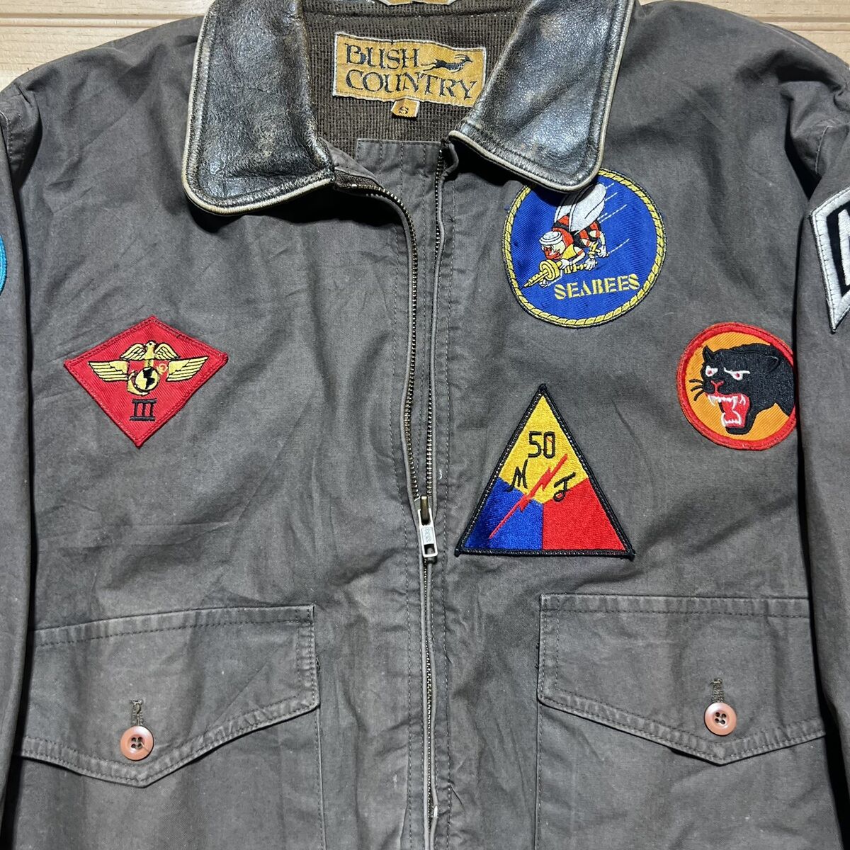 Vintage Bush Country Military Airborne Tomcat Style Patch Vintage Bush Country Military Airborne Tomcat Style Patch