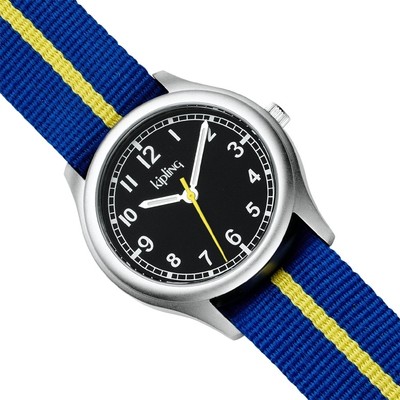 Kipling Vintage Kids Blue Stripe Quartz Watch