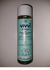 Vivvi Bloom 2-in-1 Scalp Body Massage Oil 4 Fl Oz