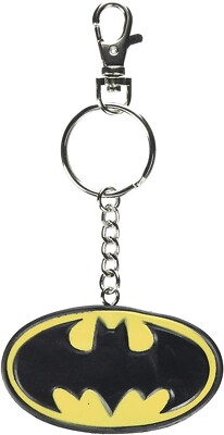 DC Keychain 3D Batman Logo Animated bendable