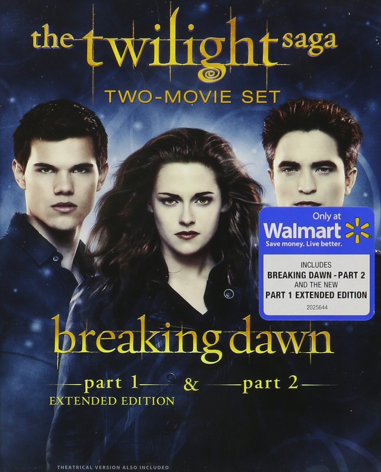 The Twilight Saga: Breaking Dawn, Parts 1 & 2 (Extended Edition) (Blu-ray + ...