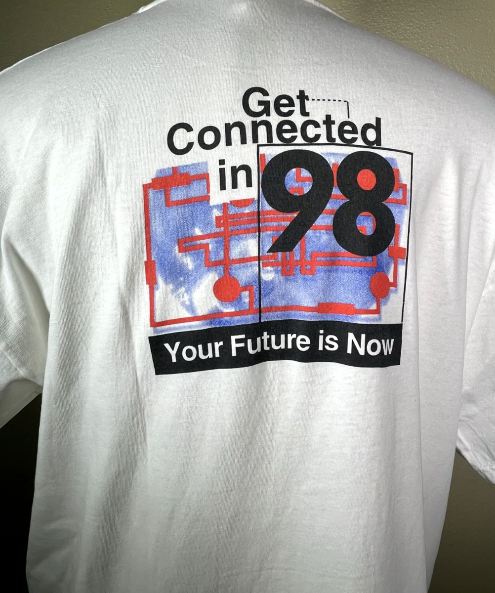 OCE Get Connected in 98 Future is Now Vintage 90s Stedman Hanes