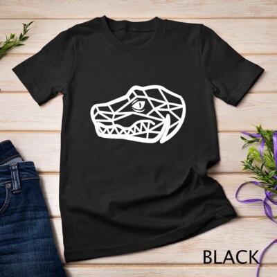 Crocodile T-Shirt alligator polygon Caimans Gaviale Unisex T-shirt