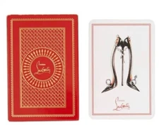 Christian Louboutin deck of playing cards poker game cards