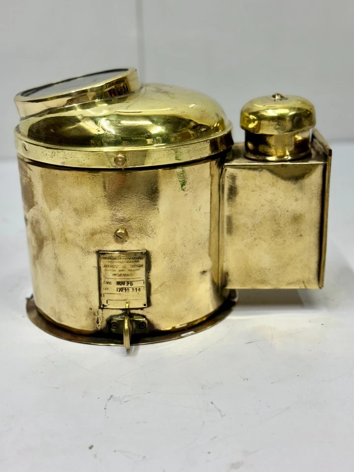 Brújula original BERGEN NAUTIK navegación de colección hecha en Noruega rara Foto 3 de 4