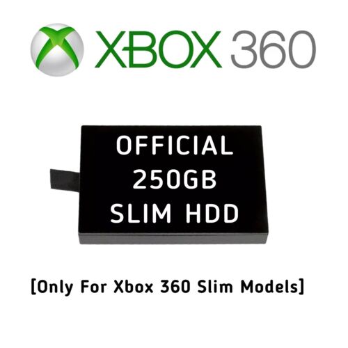 Disco duro Microsoft Xbox 360 Slim 320 GB 256 GB 120 GB 60 GB 20 GB HDD - Imagen 14 de 18