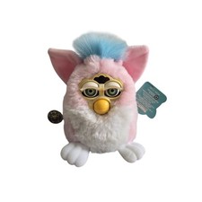 Furby Connect Pelo Rosa Azul Hasbro 70-940 Probado Funciona con Etiqueta