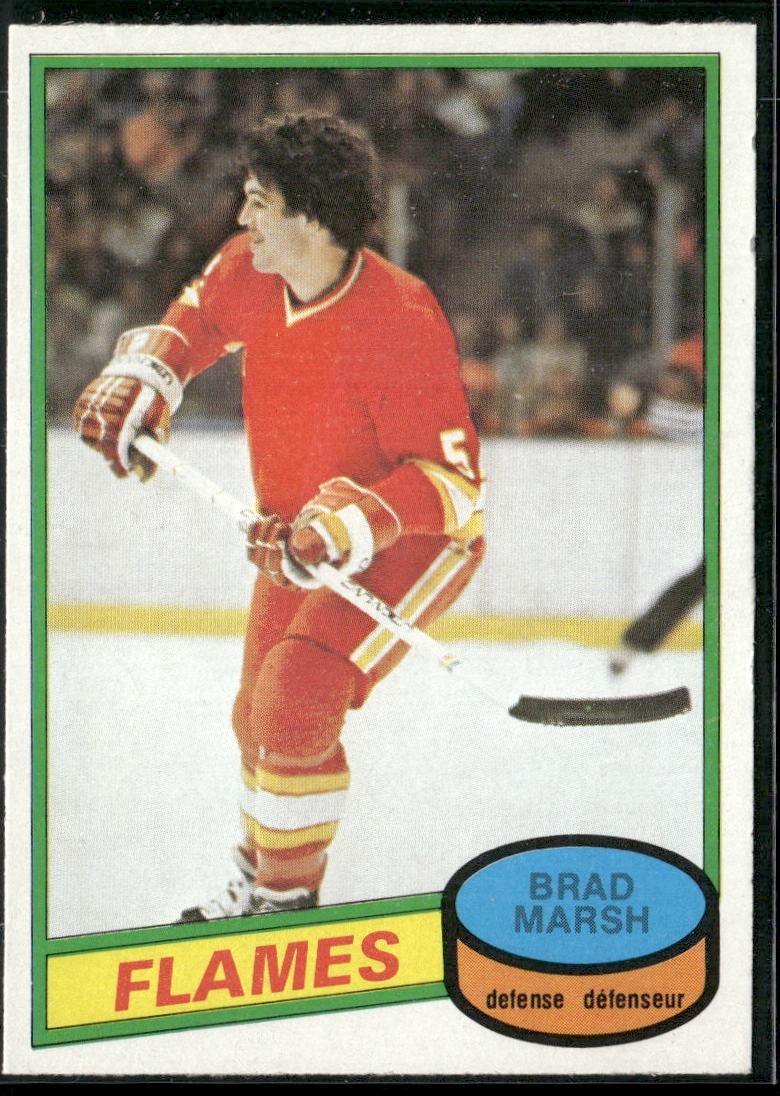 1980-81 O-Pee-Chee - Brad Marsh Rookie #338 ~ NM-MT ~