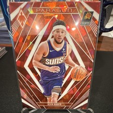 Panini 2023-24 Phoenix Devin Booker Phoenix Suns #4 Paragon Orange Color Match