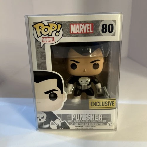 Funko Pop! Marvel The Punisher #80 Walgreens Exclusive W/ Pop! Protector