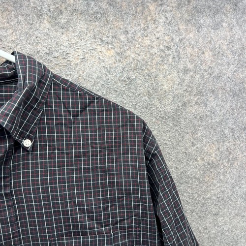 Camisa Oxford vintage Brooks Brothers para hombre pequeña negra con botones ventana - Imagen 6 de 10