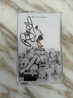 RAYE - SIGNED MY 21ST CENTURY BLUES  AUTOGRAPHED CASSETTE TAPE