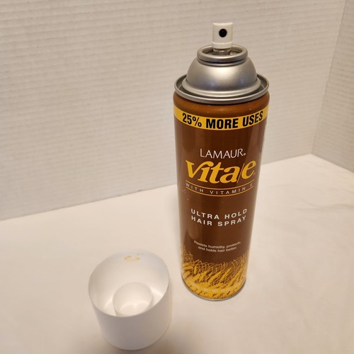 ZOTOS LAMAUR VITA/E Ultra Hold Hairspray 12 oz Discontinued, NEW Old Stock - Picture 3 of 4