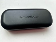 POLO RALPH LAUREN SUNGLASSES EYEGLASSES OPTICAL BLACK SMALL CASE ONLY