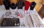 87 Piece Estate Costume Vintage Jewelry Lot Monet, Trifari, Cr Trifari, Napier