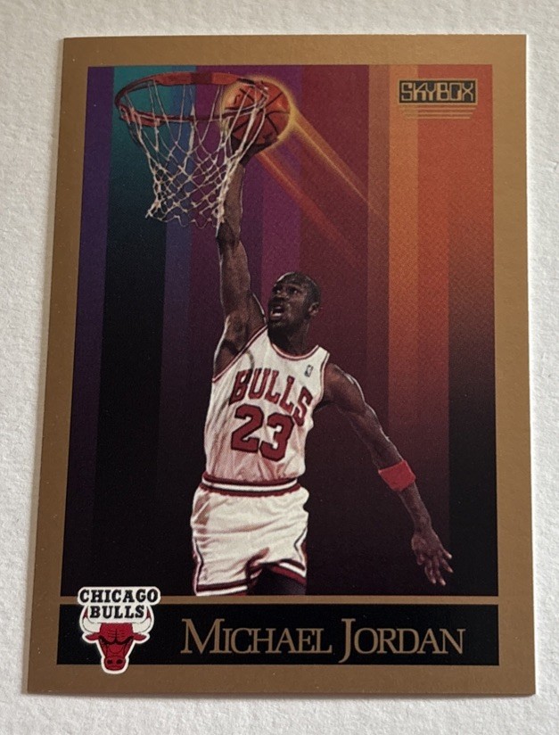 1990-91 Skybox - Michael Jordan #41- CHICAGO BULLS HOF🔥🔥