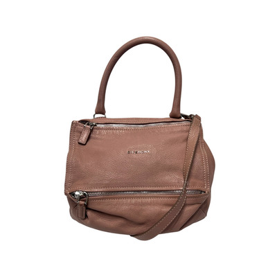 GIVENCHY Blush Pink Pebbled Leather Pandora Crossbody Bag