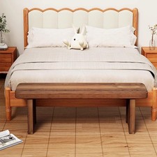 Image of Bedroom Bed Bench Wood Entryway Shoes Bench for Dining Room Living Room