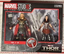 Marvel Legends First 10 Years Thor And Lady Sif NEW