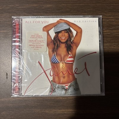 Brand New & Sealed Janet Jackson - All For You Special Edition CD + DVD 2001