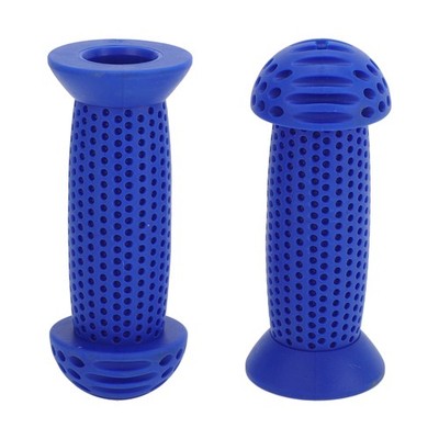 Lenkergriffschoner 100mm weich | Griffschoner blau 1 Paar