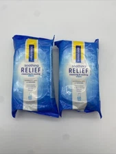 2 pack Preparation H Soothing Relief Cleansing & Cooling Wipes - 60 Eac Ex.01/26