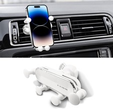 Universal White Air Vent Phone Mount Holder for Car, Hands-Free C Color: White