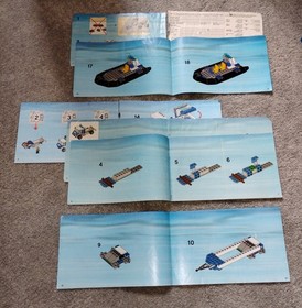 Lego RETIRED 4205 City Off-Road Command Centre Complete Minifigures manuals +Box